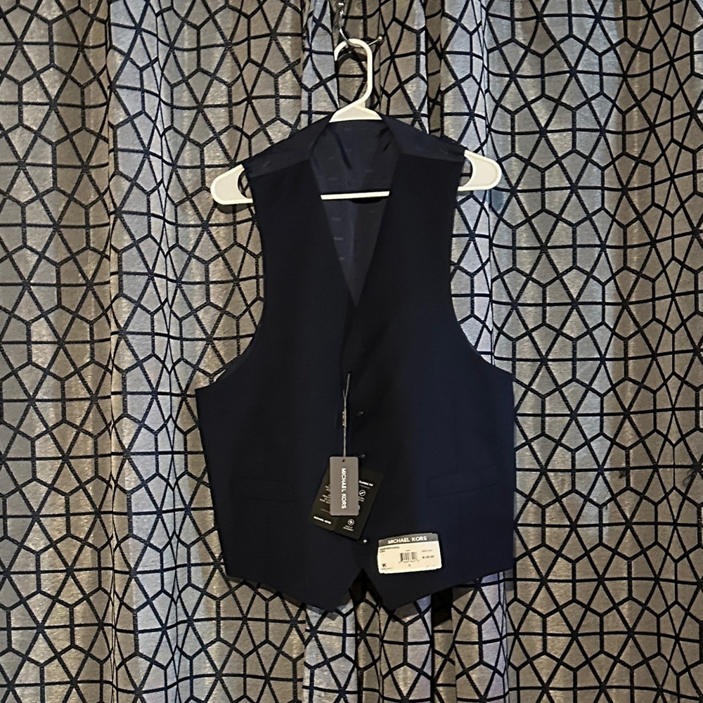 Michael Kors Midnight Blue Vest